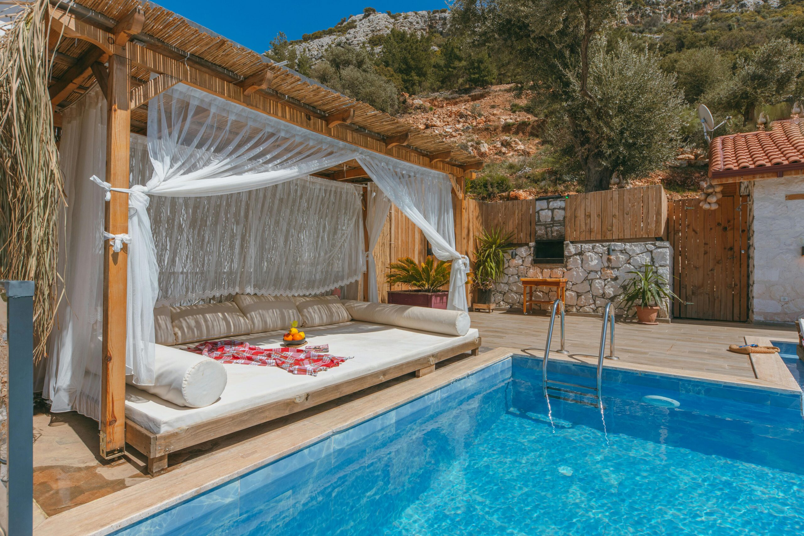 Outdoor Pool Cabana Design Ideas for Stylish Backyards