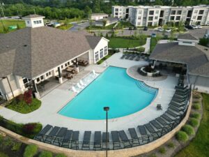 Outdoor Pool with a Seating Area: Design Ideas & Layout Guide