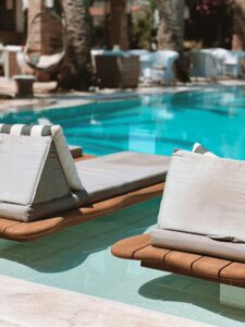 Outdoor Pool with a Seating Area: Design Ideas & Layout Guide