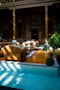 Indoor Pool with a Lounge Area: Design Ideas & Inspiration